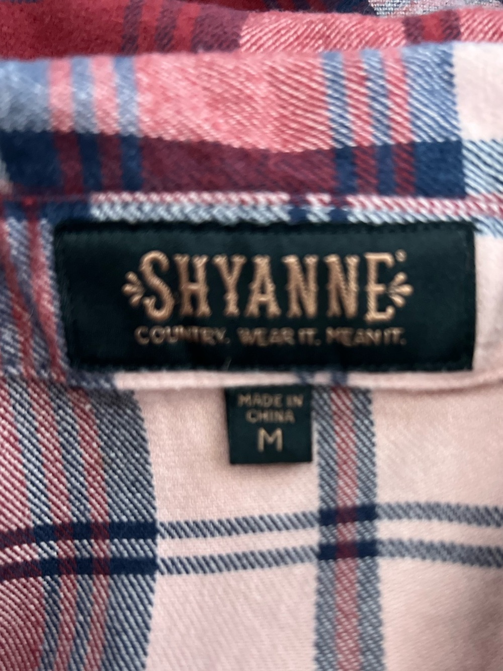 Shyanne Embellished Flannel Shirt - Picture 7 of 8